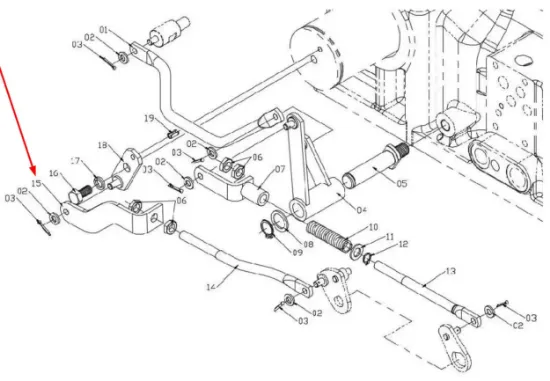 Slika Metal connector TB3C551010076