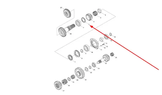 Slika Sealing ring TB550.373-02