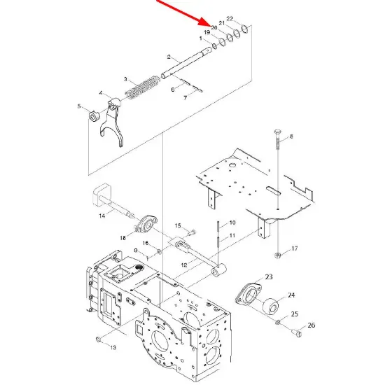 Slika Adjusting washer TB554.383-06