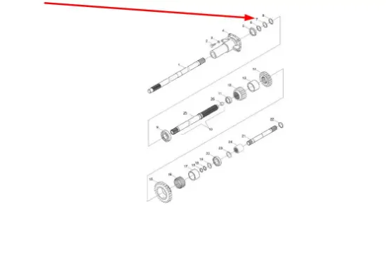 Slika Spacer 0,3mm TB604.372T-13