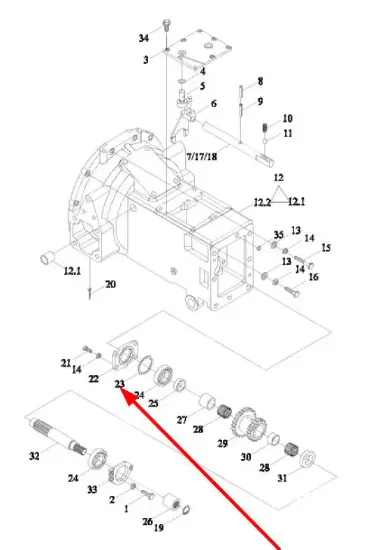 Slika Spacer TE250.361F-21