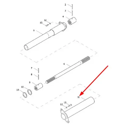 Slika Shaft cover TE254.422A.1.1