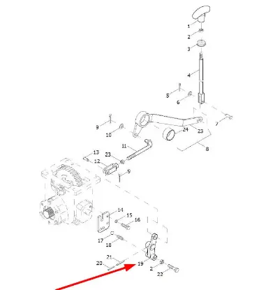 Slika TE254.423A.1 tie rod attachment