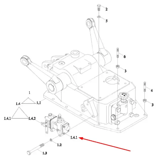 Slika Lifter distributor TE2L551060005K