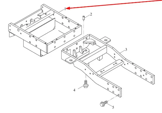 Slika TE2S312020002K mounting frame