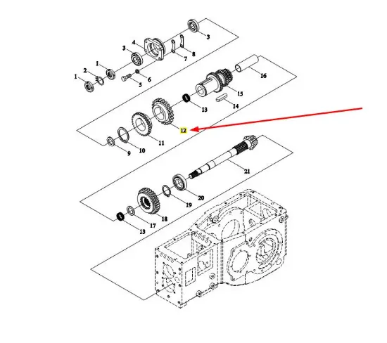 Slika 300.371st gear TE04-XNUMX