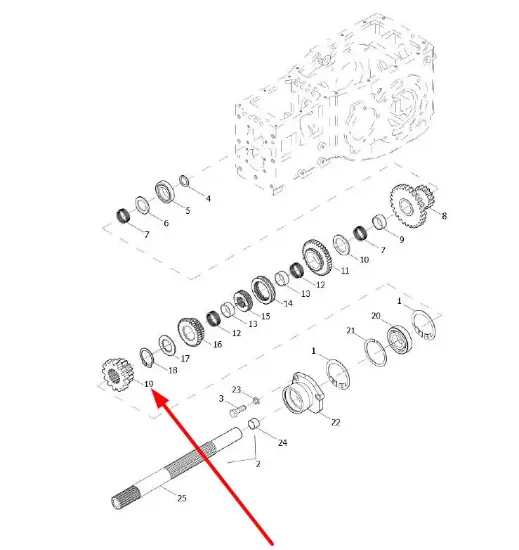 Slika 300.371st-05nd gear TEXNUMX-XNUMX