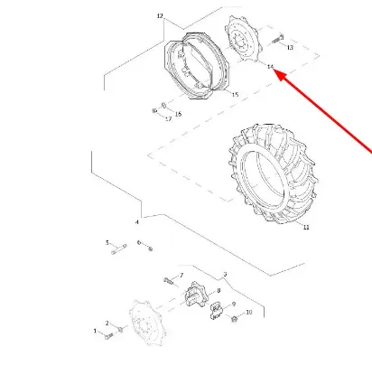 Slika Wheel disc TE324.34.1.1-01