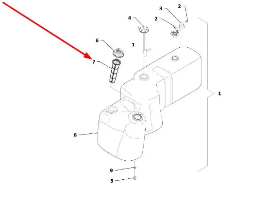 Slika Fuel tank strainer TF1004.501.1-02