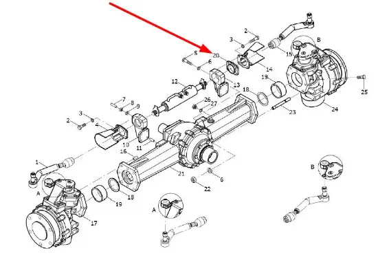 Slika Actuator mounting housing TL02311010011