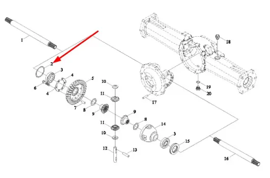 Slika Spacer washer TL02311010014