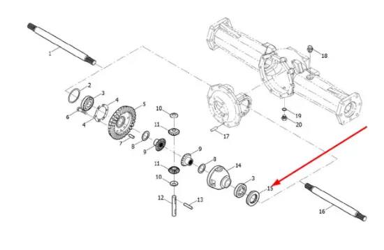 Slika Adjusting nut TL02311010020