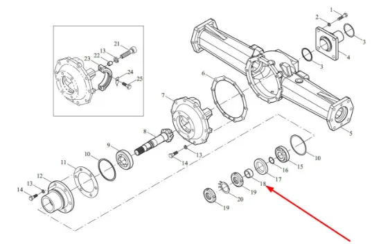 Slika Differential sealing sleeve TL02311010021