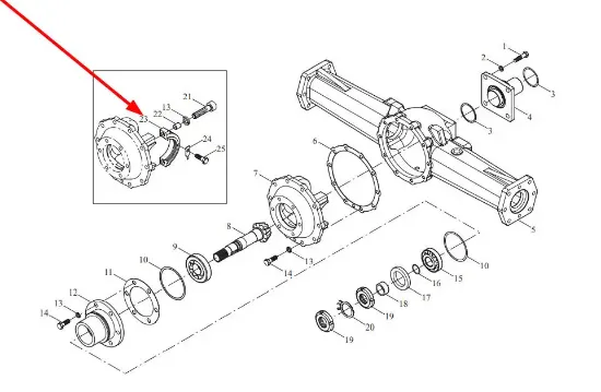 Slika Bearing mount TL02311010022