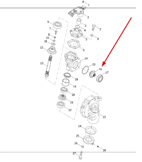 Slika Bevel gear TL02311010038