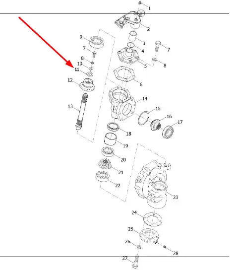 Slika Spacer washer TL02311010042