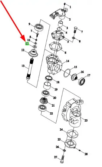 Slika Spacer washer TL02311010042