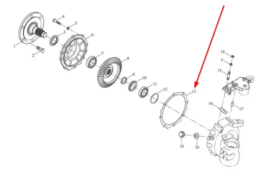 Slika Final drive seal TL02311010046