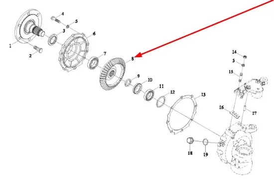 Slika Crown wheel TL02311010060