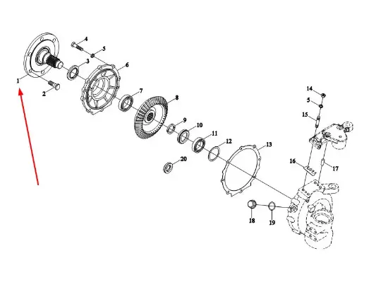 Slika Wheel hub TL02311010061a