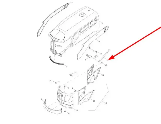 Slika Gas actuator TL02471040022