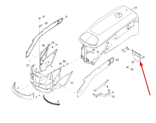 Slika Hood mount TL02471041029a