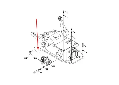 Slika Rear linkage TL02551050001a