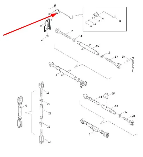 Slika Central connector bracket complete TL02561020003a