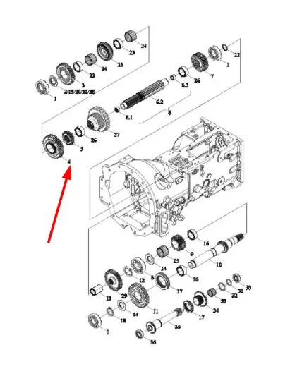 Slika Gear wheel z40 TP4M372010007