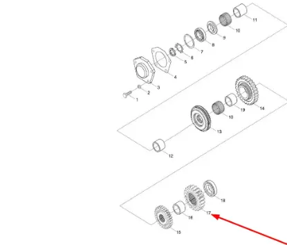 Slika Gear wheel TS04372030009