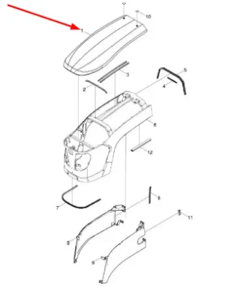 Slika Engine cover TS04471012001