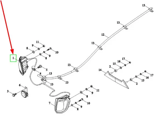 Slika Right front lamp TS04483020002K