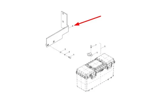 Slika Tool box mounting bracket TS04490010003