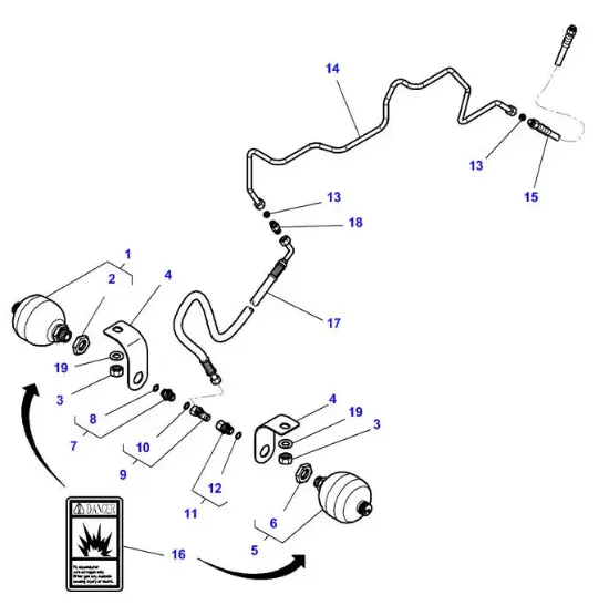 Slika Front suspension kit TUZAMORTYZACJA