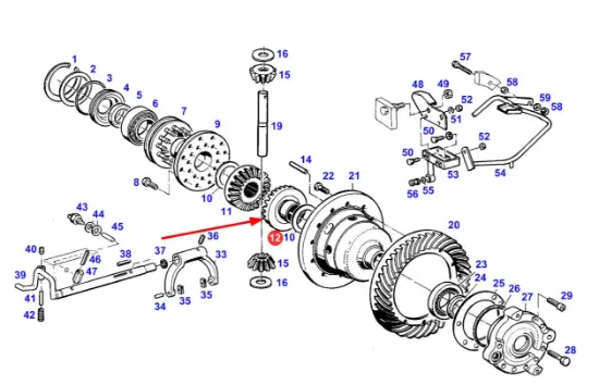 Slika Set of gears U205100210000