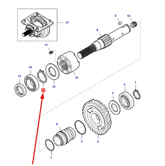 Slika Seeger ring R42 mm VA024797