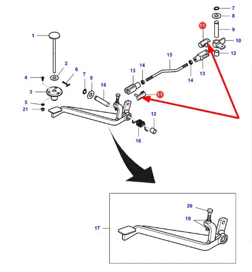 Slika Differential locking device VA025677