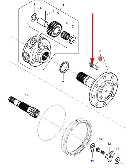 Slika Screw M18 x 58 VA084911