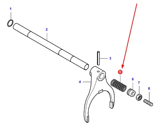 Slika Fork spring VA117147