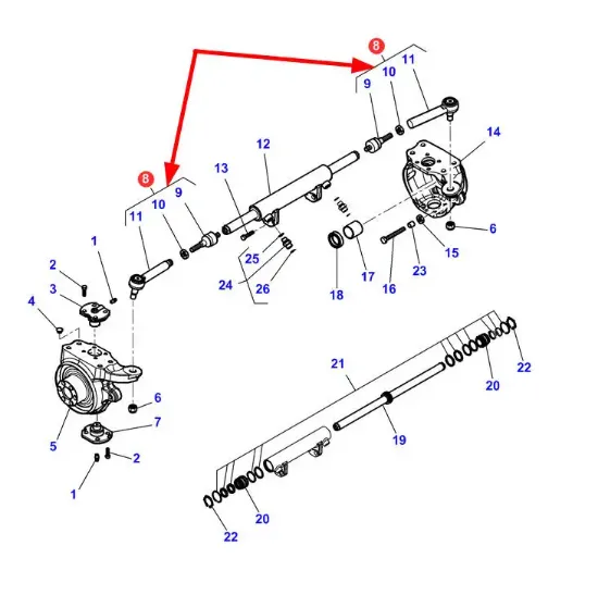 Slika Complete ball joint VA124889