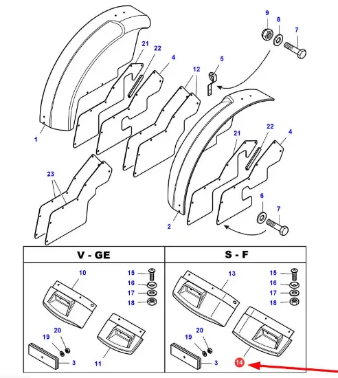 Slika Fender extension VA359452