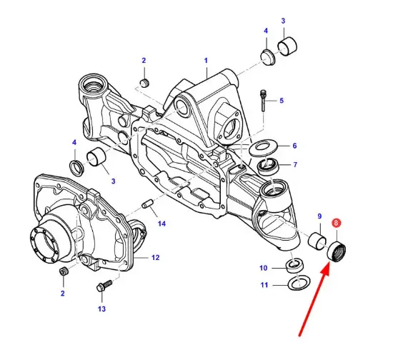 Slika Steering knuckle oil seal ring VA641734