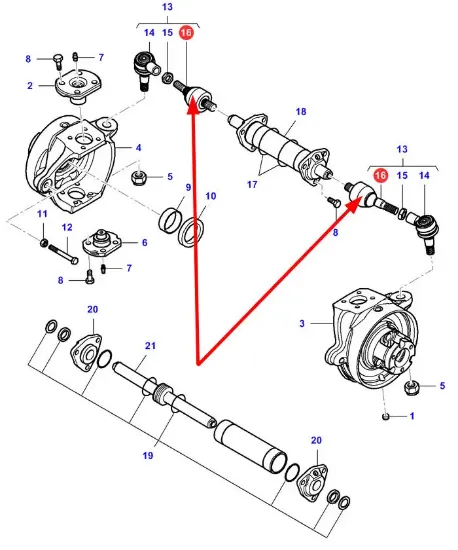 Slika Front axle axial joint M18/M20 x 1.5 VA641968