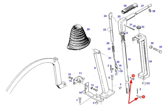 Slika Handbrake pin X403960301000