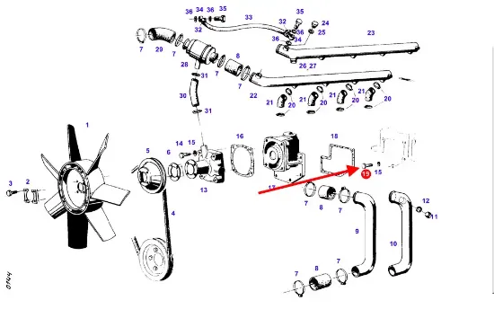 Slika Full thread 6-point bolt M8 x 25, class 8.8 X487527941000