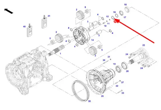 Slika Rear axle outer snap ring 70 x 4 X530011446000