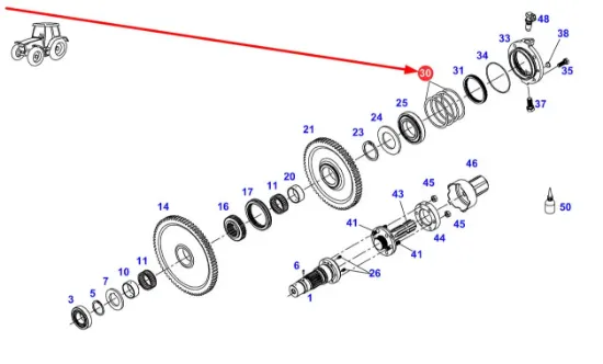 Slika PTO drive spacer X534678400000