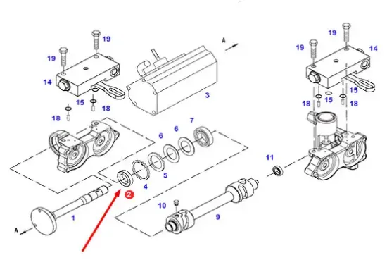 Slika Oil seal ring X550035200000