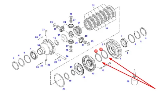 Slika Locking ring 120 x 5 mm X560714300000