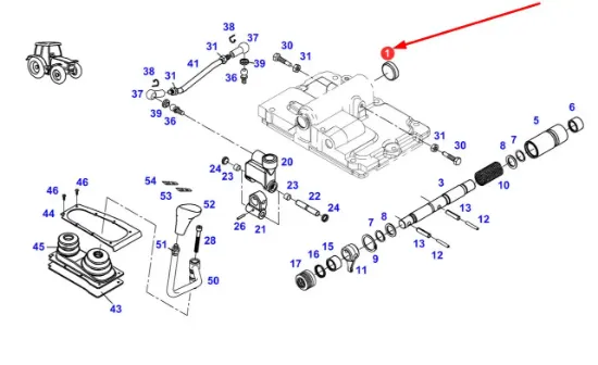 Slika Gearbox housing cover X562113000000